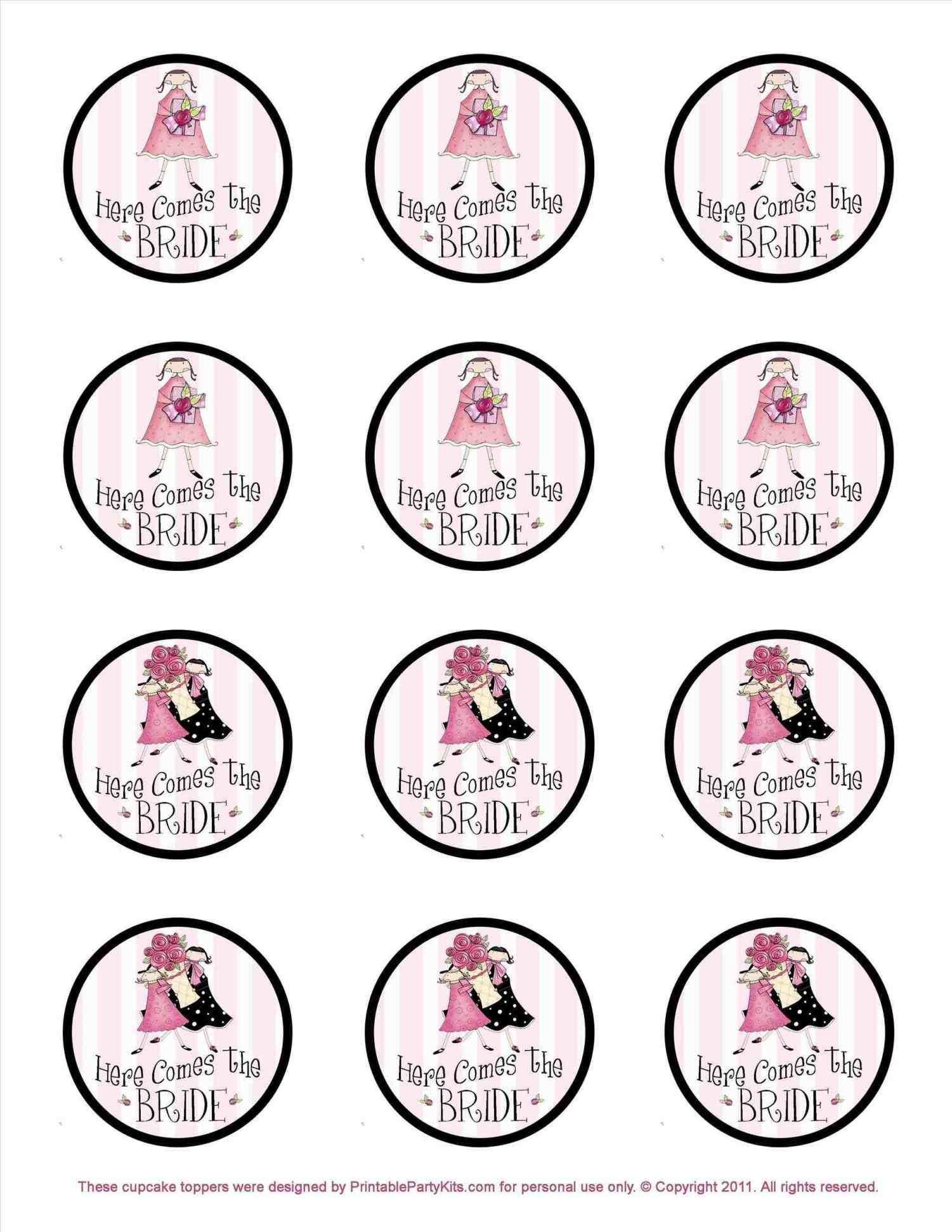 Wedding Shower Clip Art Free | Weddings | Bridal Shower, Bridal, Wedding - Free Printable Cupcake Toppers Bridal Shower