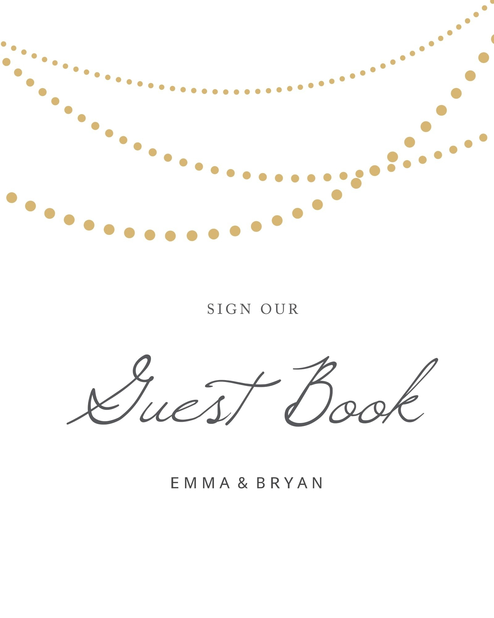 Wedding Signs Printables And Diy Templates Of Signs - Please Sign Our Guestbook Free Printable