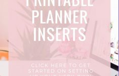 Free Printable Planner Inserts
