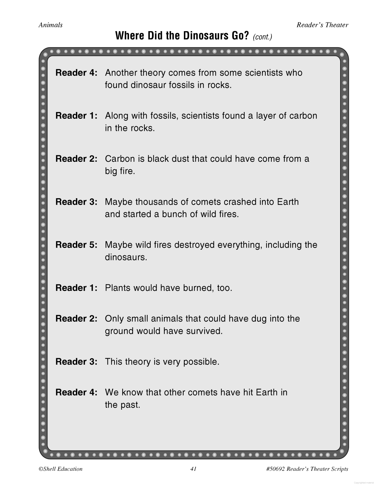 Free Printable Readers Theater Scripts - Printable World Holiday