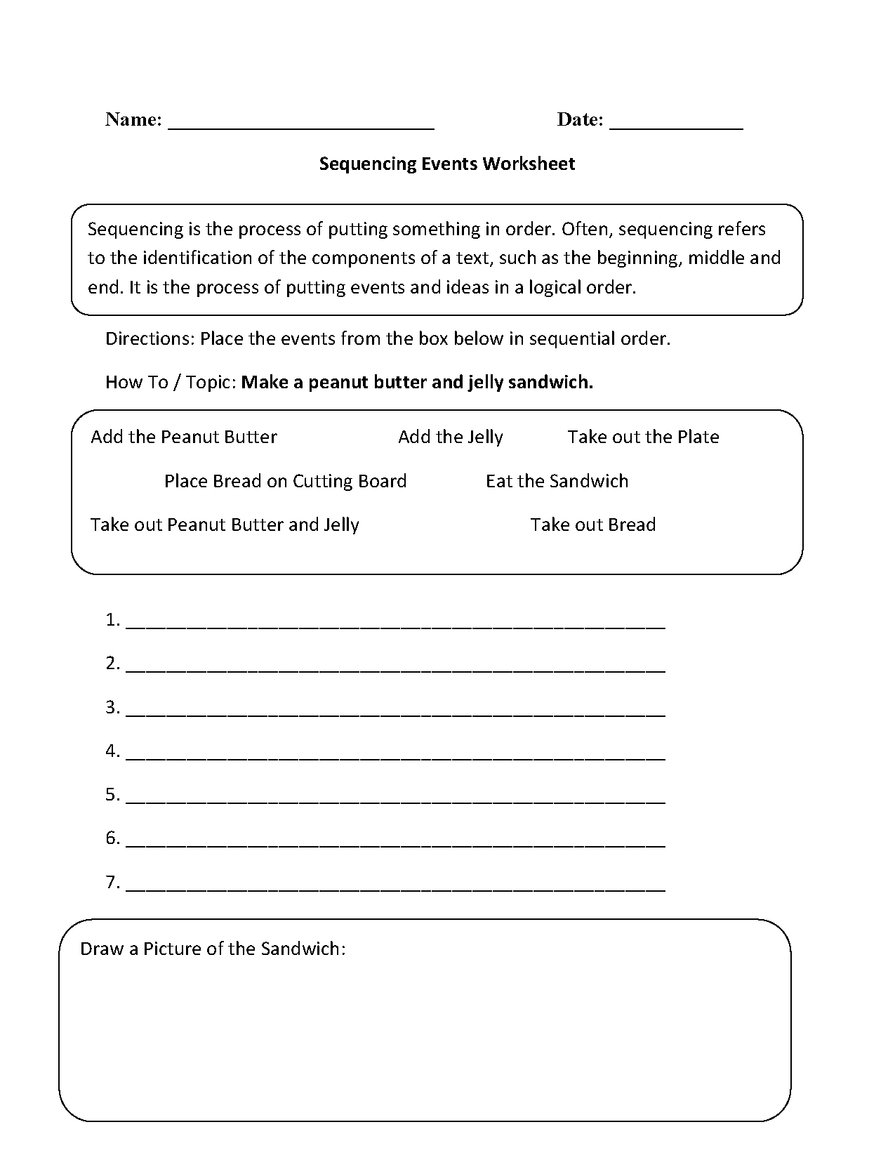 Worksheet. Sequencing Worksheets 2Nd Grade. Worksheet Fun Worksheet - Free Printable Sequencing Worksheets 2Nd Grade