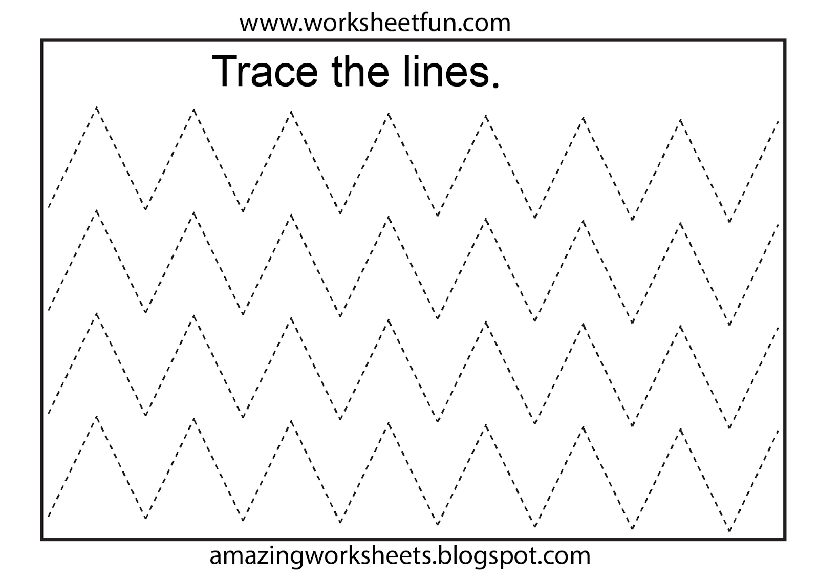 Worksheetfun - Free Printable Worksheets | Toddler Worksheets - Free Printable Preschool Worksheets Tracing Lines
