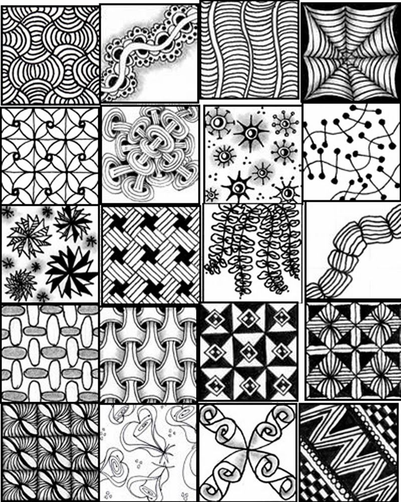 Free Printable Zentangle Templates - Free Printable