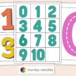 0 10 Printable Numbers (Free Templates In All Sizes)   Free Printable Number Stencils 1 20