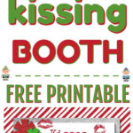 10 Easy Elf On The Shelf Printables Free Ideas For Kids | Elf On   Free Elf On The Shelf Kissing Booth Printable