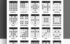 Free Printable Bingo Game Patterns