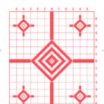 100 Yd Rifle Target (82030) | Gunfun Targets Inc.   Free Printable 100 Yard Targets