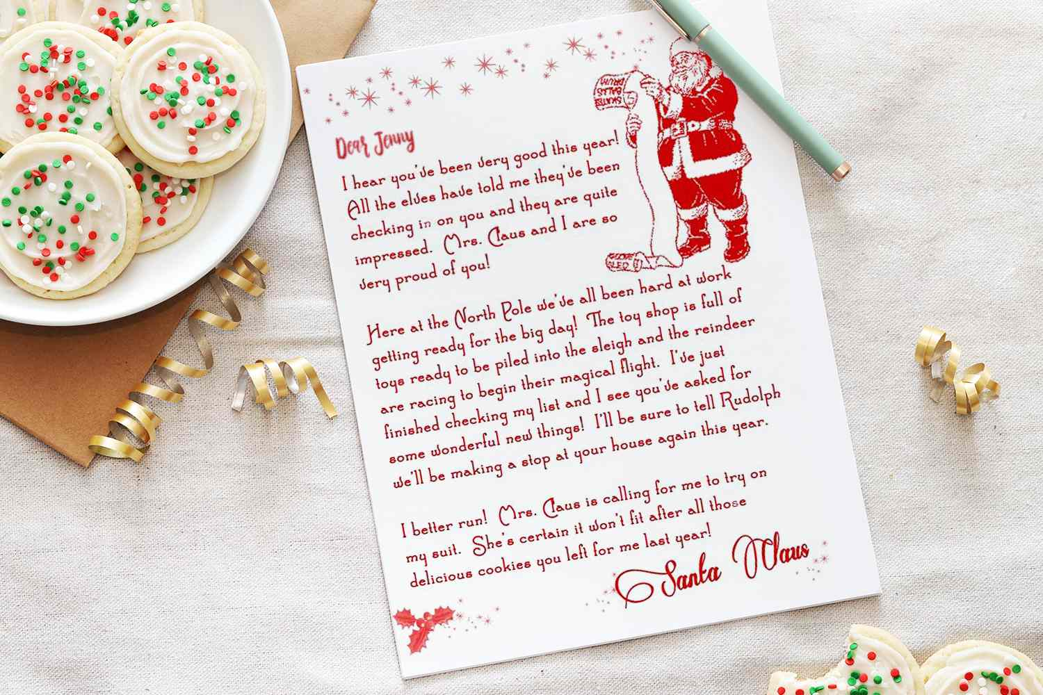 15 Free Letter From Santa Templates - Free Printable And Editable Letters From Santa