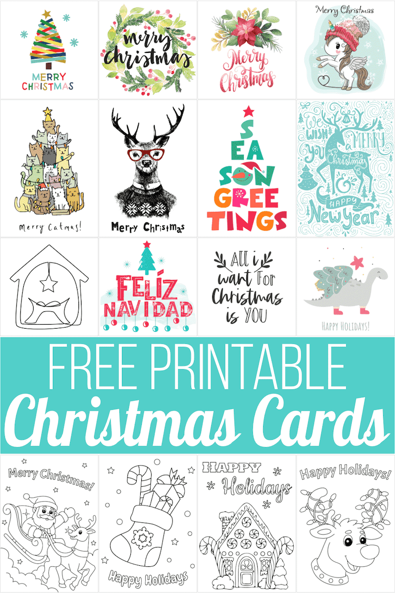 160 Free Printable Christmas Cards For 2024 - Free Printable Christmas Cards For Boss