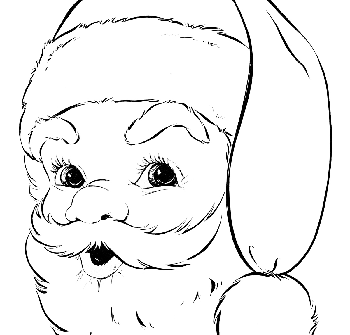 20 Free Christmas Coloring Pages! - The Graphics Fairy - Free Full Size Printable Christmas Coloring Pages