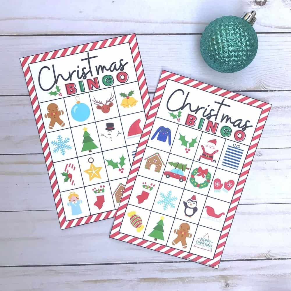 20 Free Printable Christmas Bingo Cards - The Incremental Mama - Christmas Bingo Printable Card 20 For Preschoolers