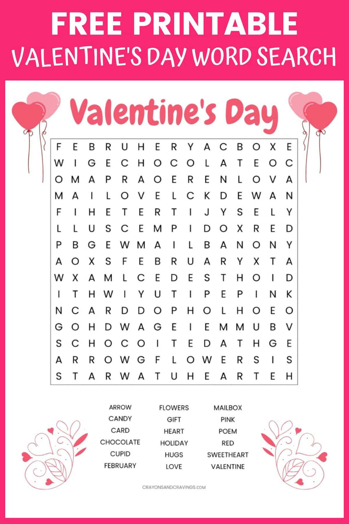 35+ Of The Best Free Valentine&amp;#039;S Day Printables For 2024 - Free Printable Valentines Day