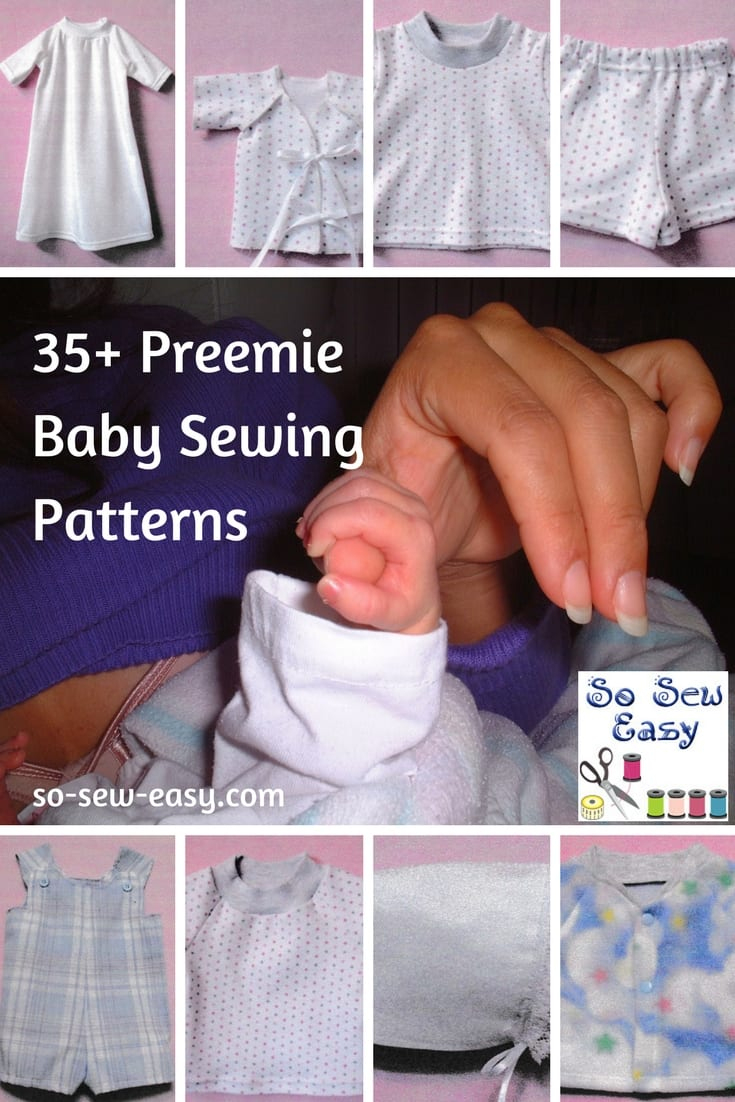 35+ Preemie Baby Sewing Patterns &amp;amp; Projects | Sewing 4 Free - Free Preemie Baby Sewing Patterns Printable