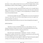 39 Last Will And Testament Forms & Templates ᐅ Templatelab   Free Forms For Wills