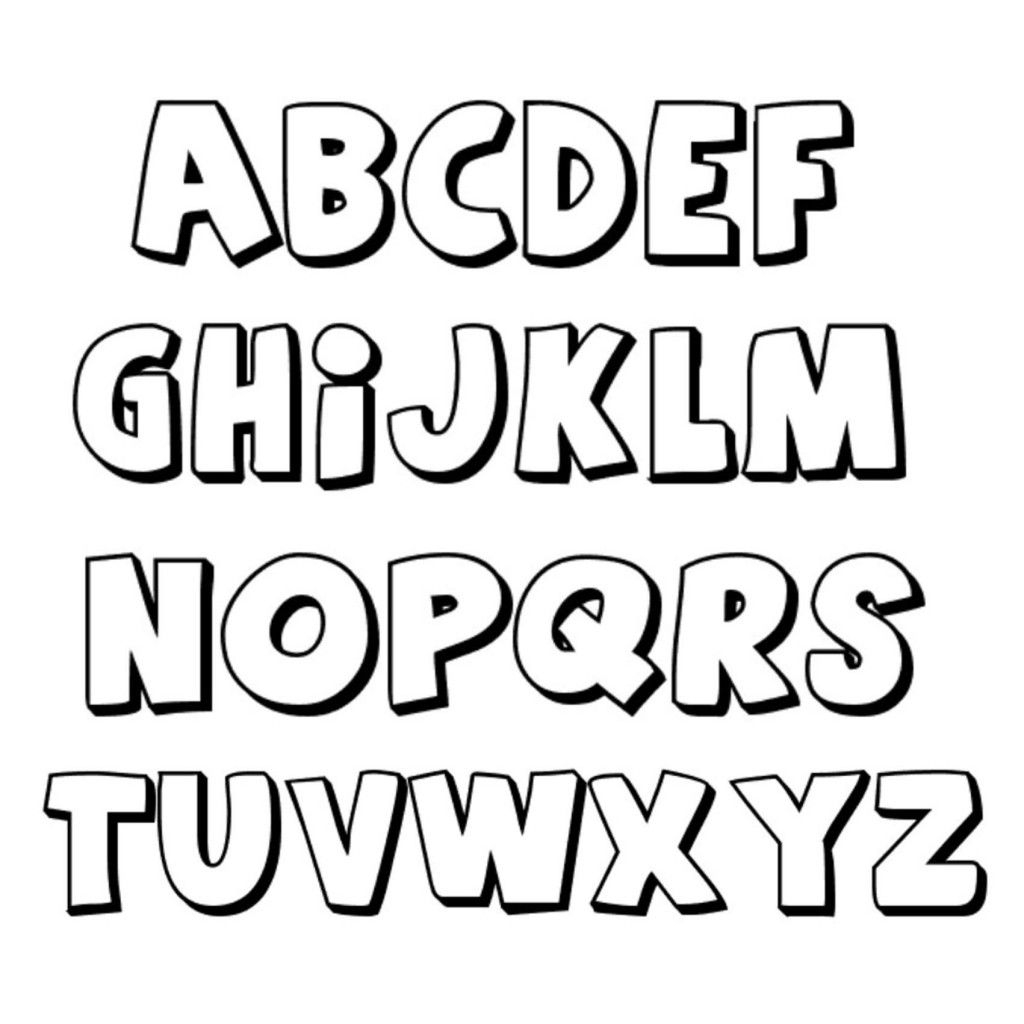 3D+Graffiti+Alphabet+Fonts | Bubble Letter Fonts, Lettering - Printable Letters In Different Fonts