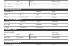 Free Printable Application For Rental Property