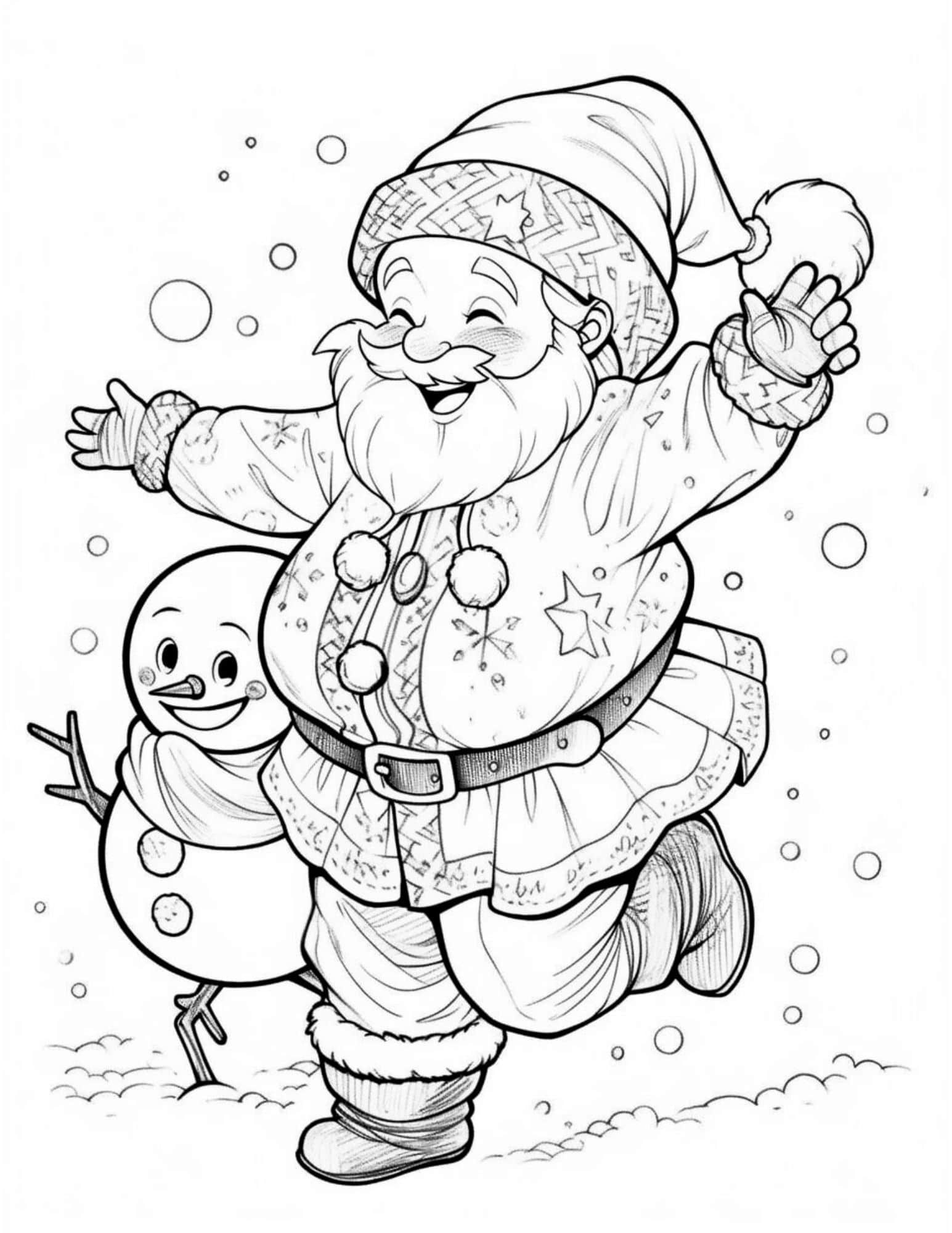 61 Cheerful Christmas Coloring Pages For Kids And Adults - Our - Free Full Size Printable Christmas Coloring Pages