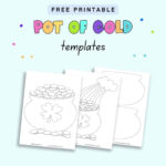 7 Free Printable Pot Of Gold Templates (For St. Patrick'S Day   Pots Of Gold Day Writing Template Free