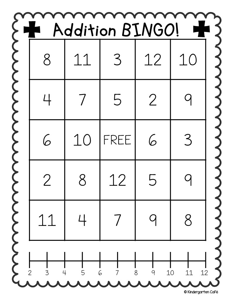 Addition And Subtraction Bingo - Free Printable Addition And Subtraction Bingo Cards