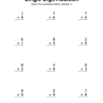 Addition Worksheets (Free Printable Easy Math Problems) – Diy   Free Printable Addition And Subtraction Worksheets For 4Th Grade