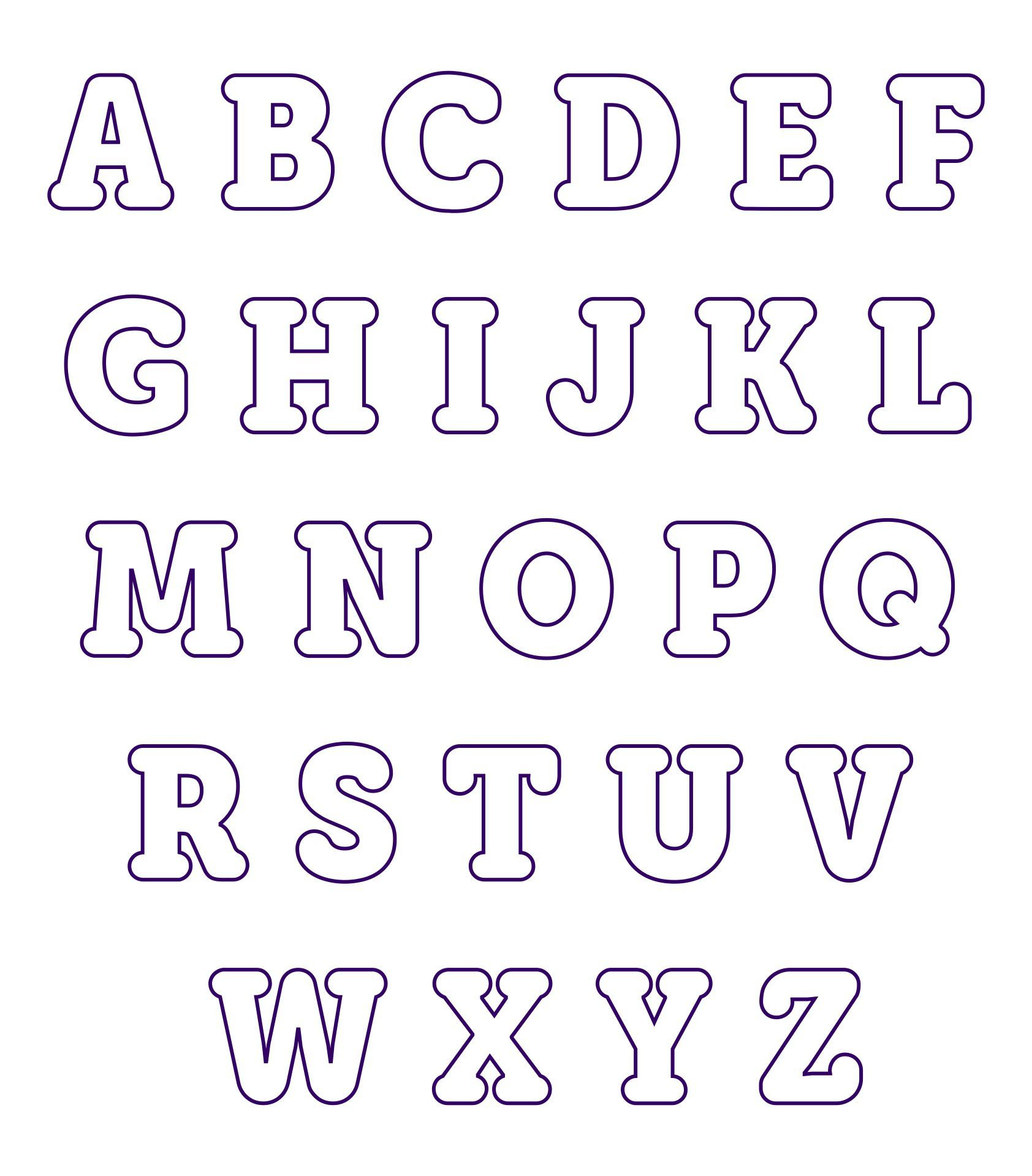 Alphabet Applique Patterns - 10 Free Pdf Printables | Printablee - Free Printable Fonts For Applique