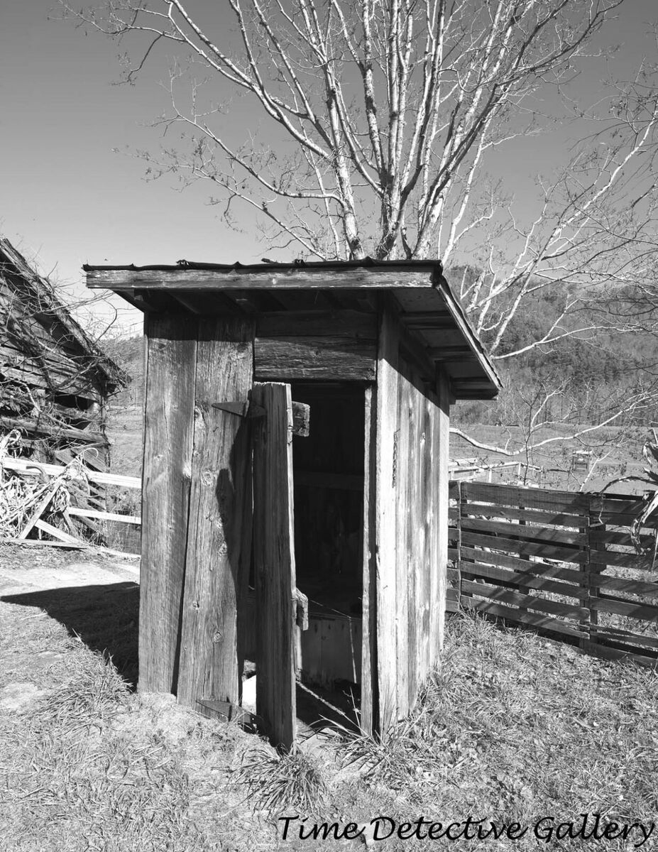 An Outhouse - Vintage Photo Print | Ebay - Free Printable Pictures Of Outhouses