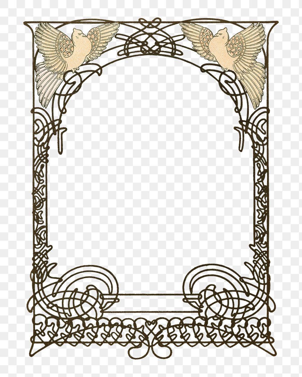 Art Nouveau Frame Images | Free Photos, Png Stickers, Wallpapers - Free Printable Art Deco Borders