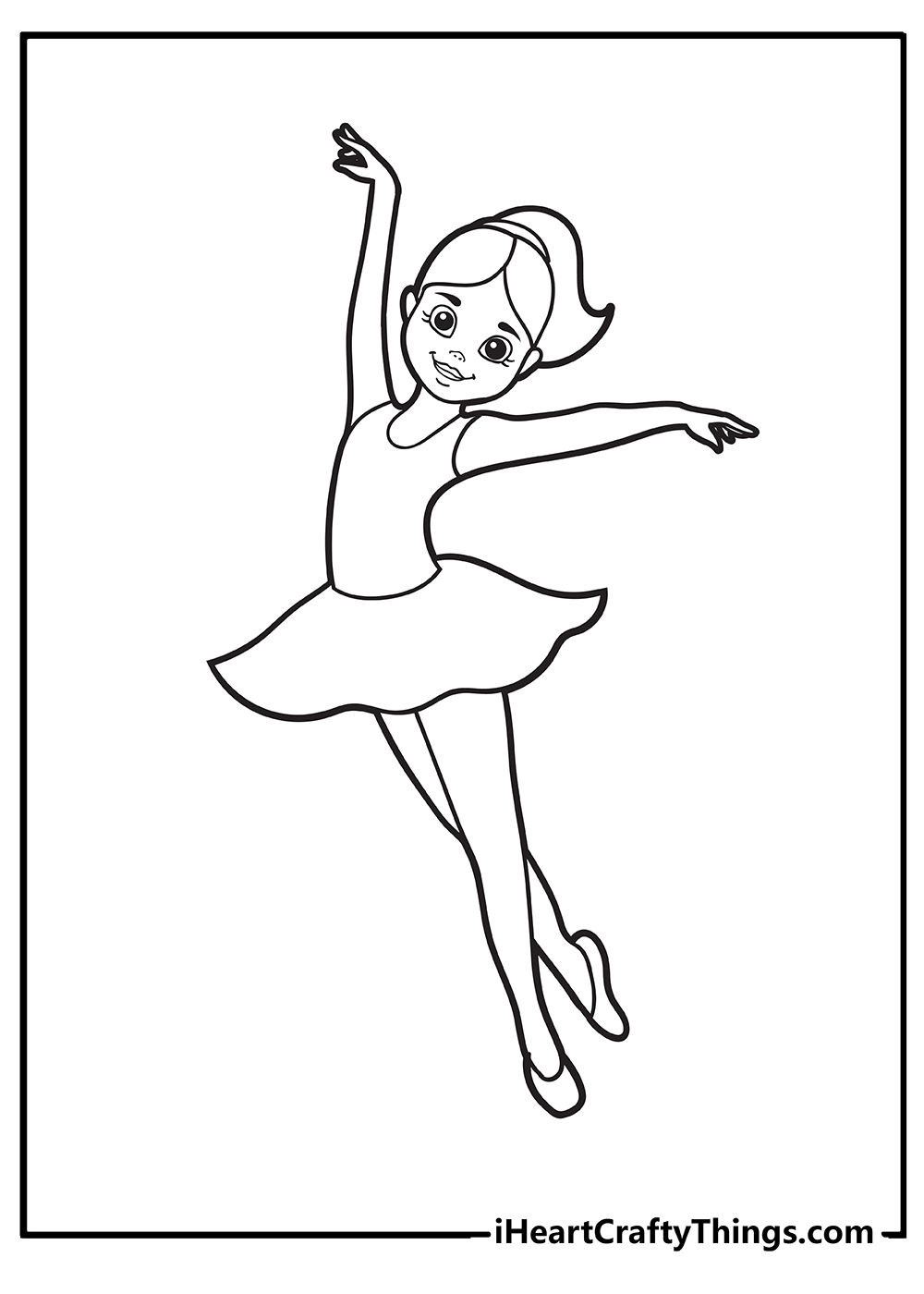 Ballerina Coloring Pages (100% Free Printables) - Free Printable Dance Pictures
