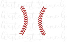 Free Printable Baseball Stencils