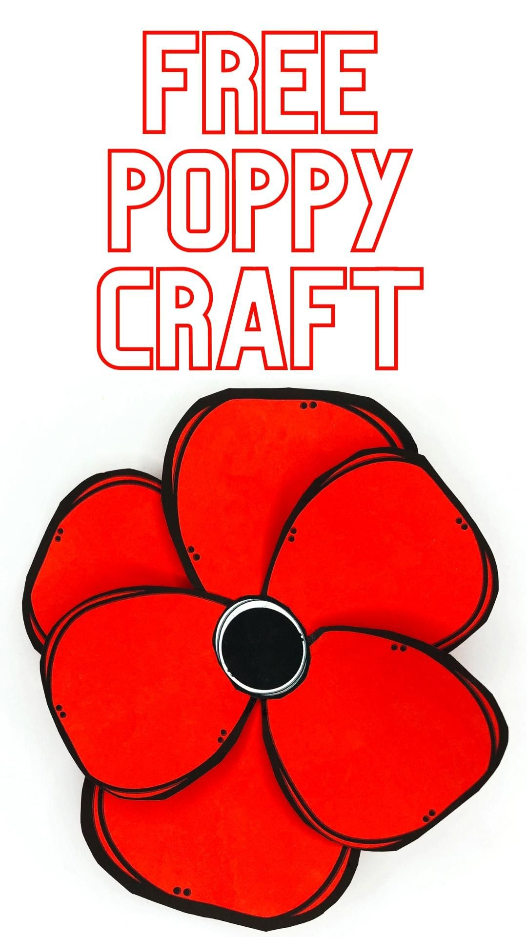 Beautiful Poppy Template Ideas For Crafts And Decor - Free Printable Poppy Images