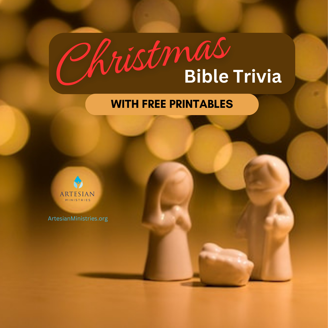Christmas Bible Trivia Questions Plus Free Printables - Artesian - Free Printable Bible Christmas Trivia Games