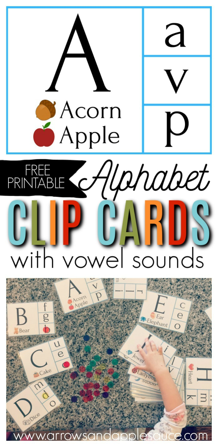 Crazy For Clip Cards! | Free Printables - Arrows &amp;amp; Applesauce - Free Printable Clip Cards