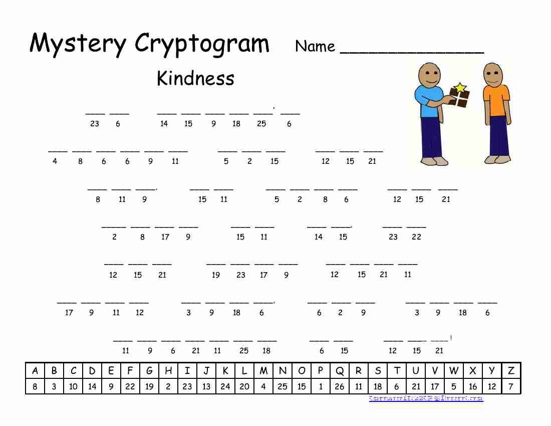 Cryptograms Word Puzzles Printable | Weekly Cryptogram - Printable Cryptograms For Free