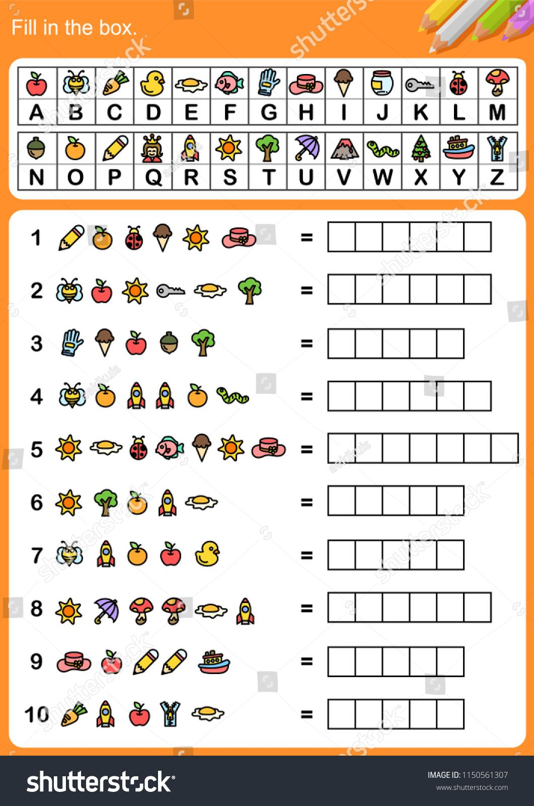 Decode Alphabet, Fill In The Box. - Worksheet For Education. #Ad - Free Printable Decoding Games