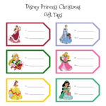 Disney Christmas Gift Tags   10 Free Pdf Printables | Printablee   Free Printable Disney Princess Gift Tags