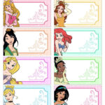 Disney Princess Printables | Disney Princess Printables, Disney   Free Printable Disney Princess Gift Tags