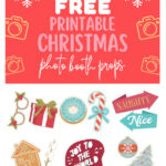 Download All Our 65 Fun Free Printable Christmas Photo Booth Props   Free Photo Booth Props Printable Christmas
