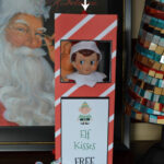 East Coast Mommy: Elf On The Shelf Kissing Booth (Free Printable)   Free Elf On The Shelf Kissing Booth Printable