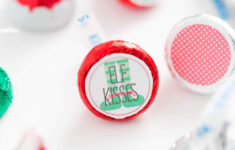 Free Printable Elf Kisses Tags