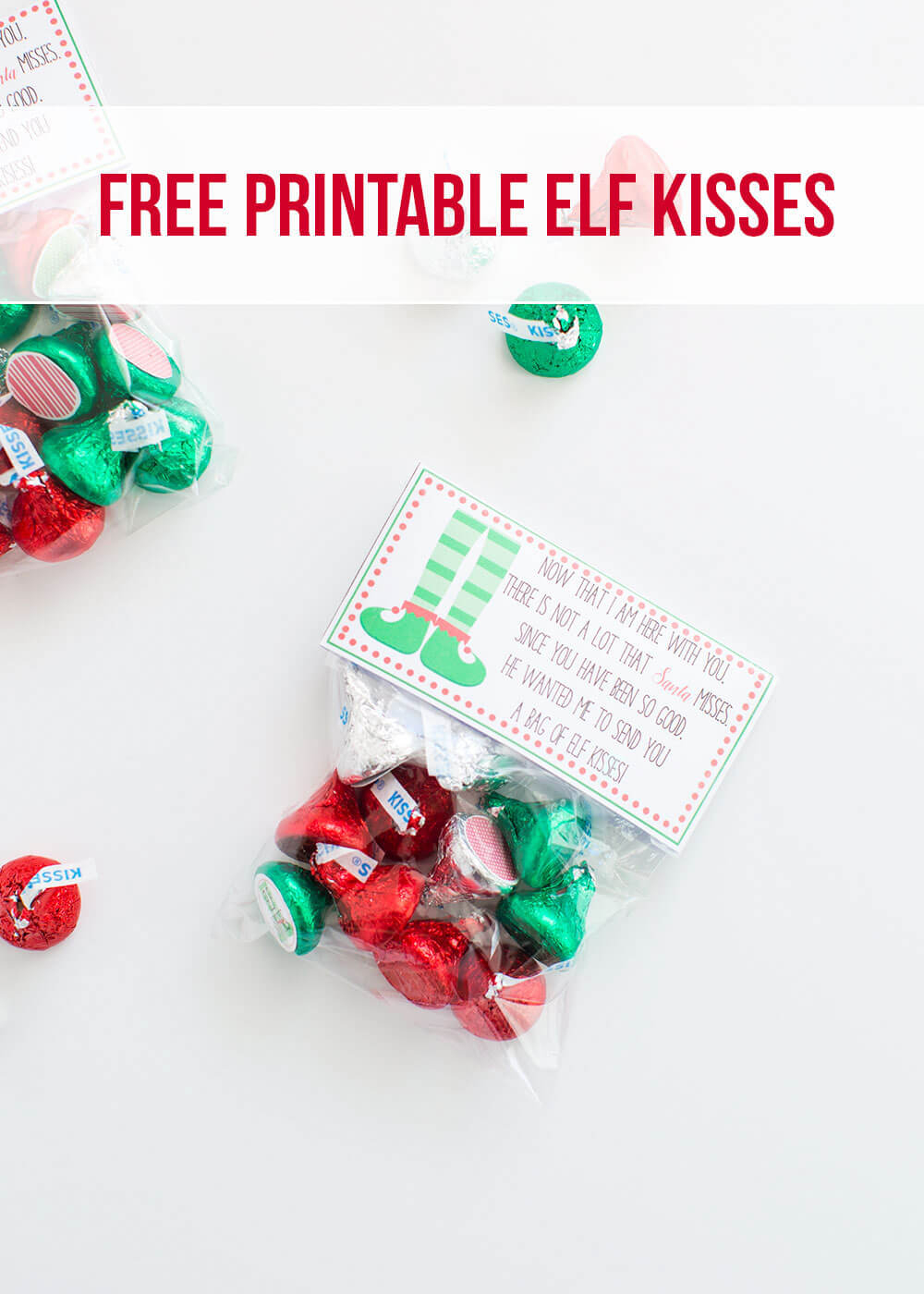 Elf Kisses (Free Printable) - The Inspiration Board - Free Printable Elf Kisses Tags