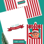 Elf On The Shelf Kissing Booth (Free Printable)   Fun Money Mom   Free Elf On The Shelf Kissing Booth Printable