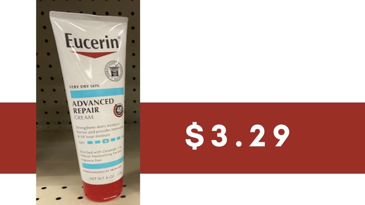 Eucerin Printable | $3.29 Advanced Repair Cream (Reg. $8.79 - Free Printable Eucerin Coupons