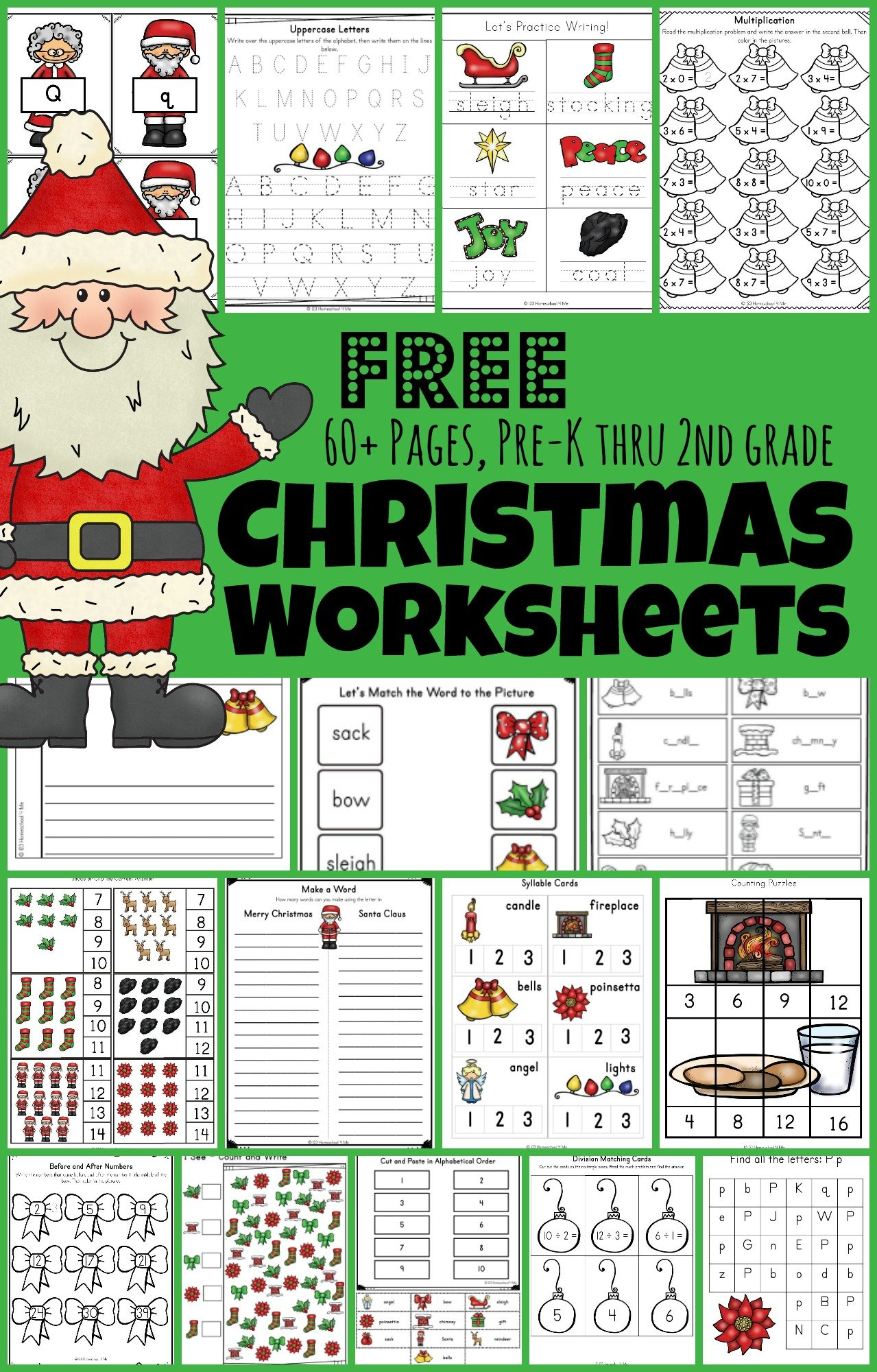 🎅🎄 Free Christmas Worksheets - Free Printable Christmas Grammar Worksheets