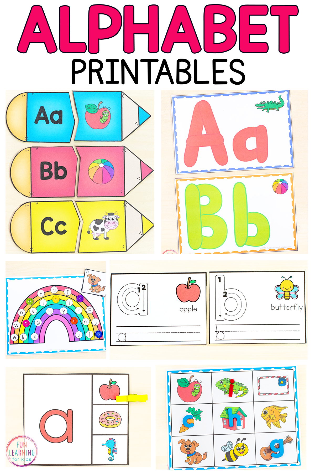 Free Alphabet Printables - Free Printable Alphabet Games And Activities