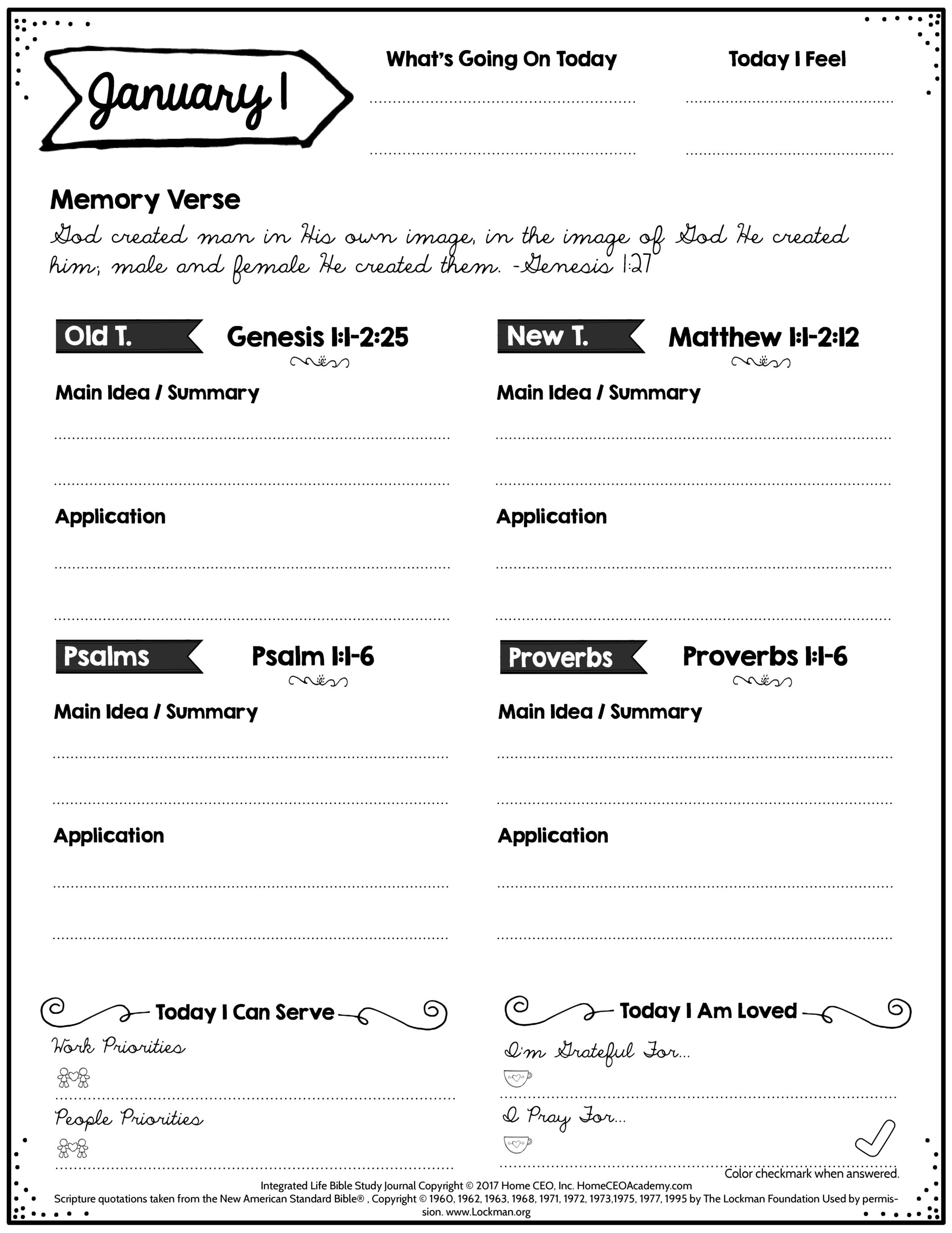 Free Bible Study Printables - Free Bible Study Printable Sheets