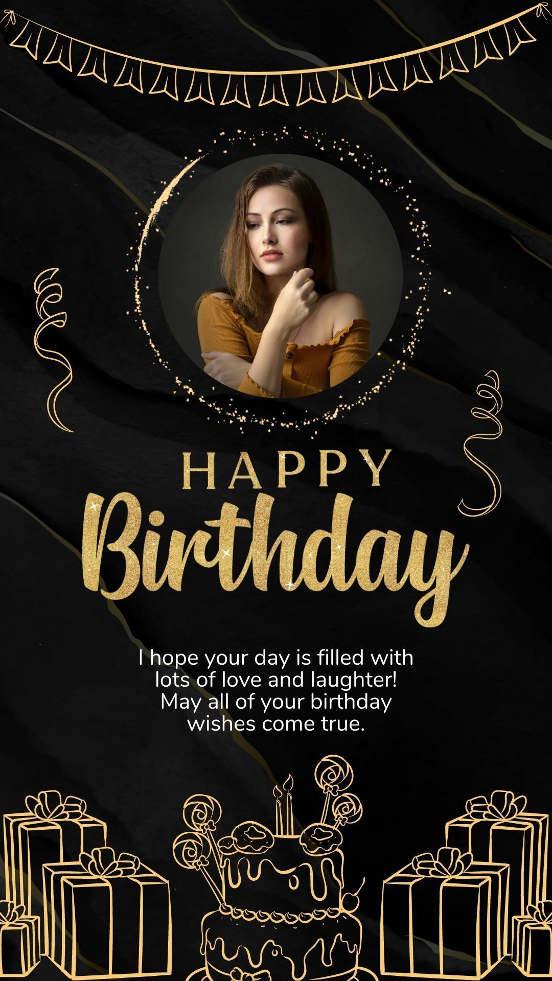 Free Canva Birthday Template | Birthday Template, Happy Birthday - Make Birthday Posters Online Free Printable