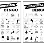 Free Christmas Bingo Printable Cards   Paper Trail Design   Print Bingo Cards For Christmas