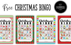 Printable Bingo Christmas 20