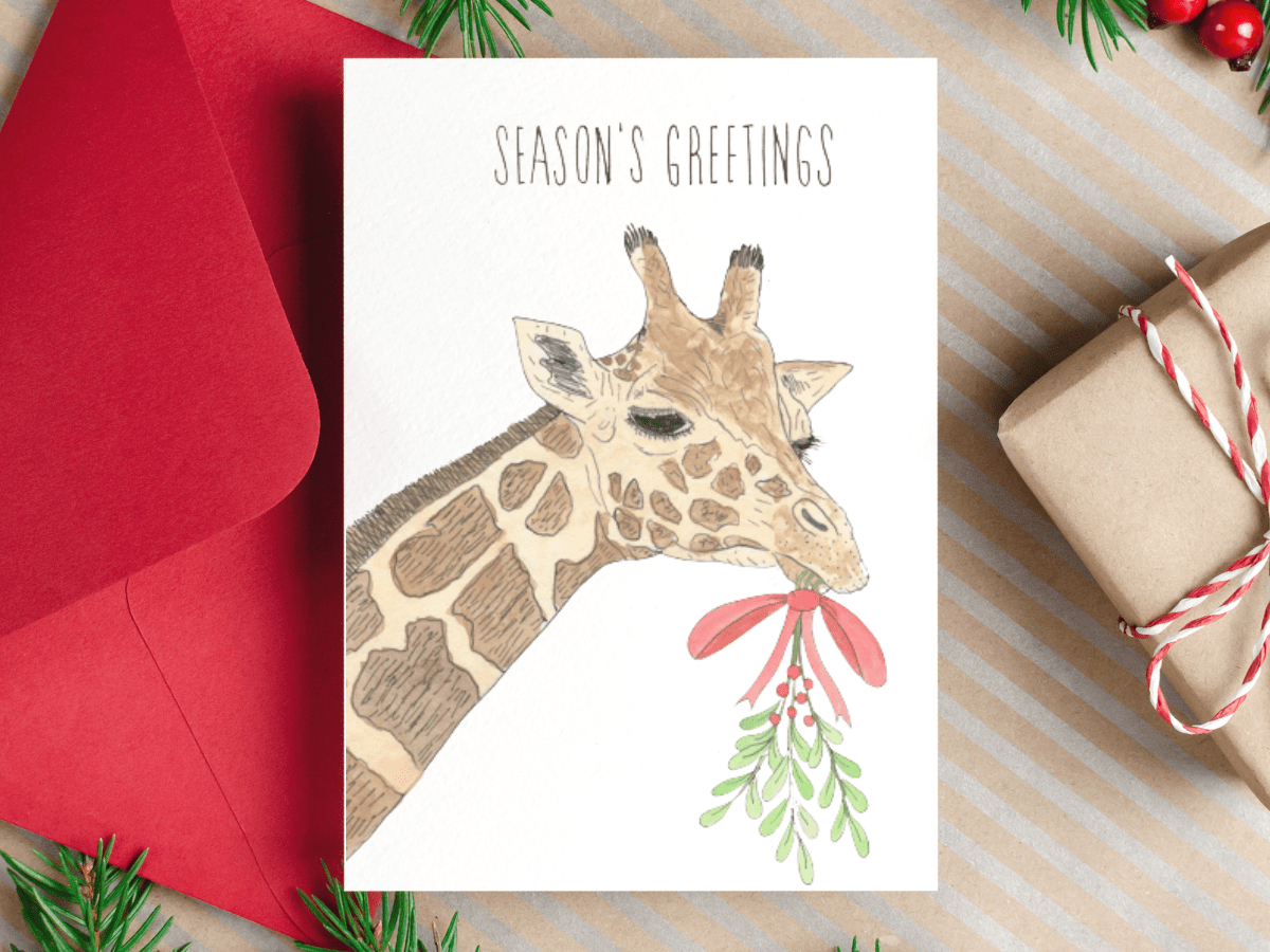 Free Christmas Card Printable - Handmade Weekly - Free Printable Christmas Cards To Download
