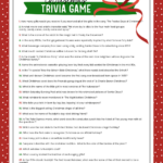 Free Christmas Trivia Printables {Games For The Family!} | Lil' Luna   Free Printable Trivia Games